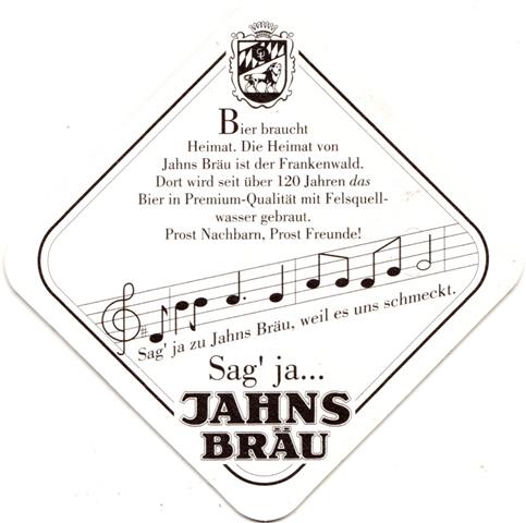 ludwigsstadt kc-by jahns schnes 2b (raute180-bier braucht-schwarz)